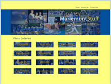 Tablet Screenshot of mariemontstuff.com